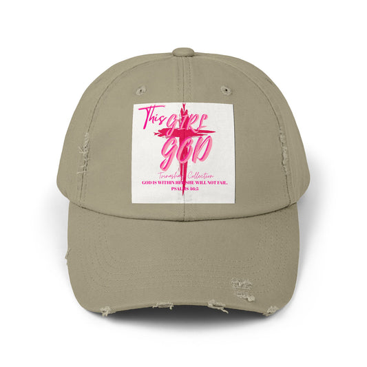 Copy of Faith-Inspired Distressed Unisex Cap
