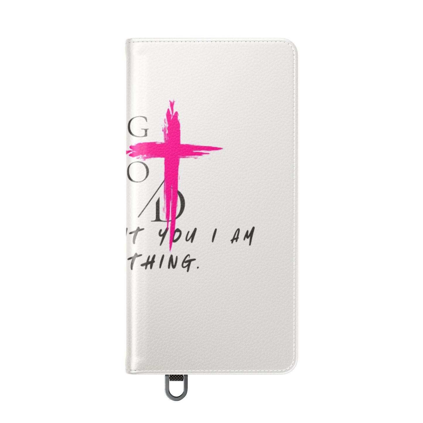 Faith-Inspired Flip Case with Christian Quote