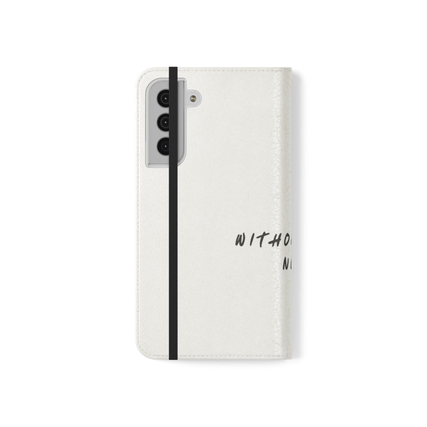 Faith-Inspired Flip Case with Christian Quote