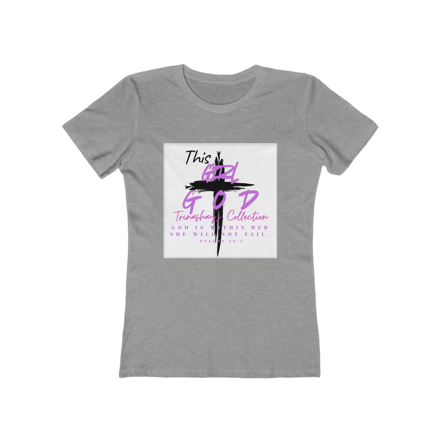 Christian Faith Tee — “This Is My God” Inspirational Women’s Boyfriend T‑Shirt