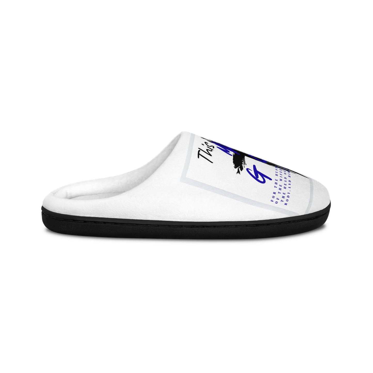 Trendy Men's Indoor Slippers with Inspirational Design