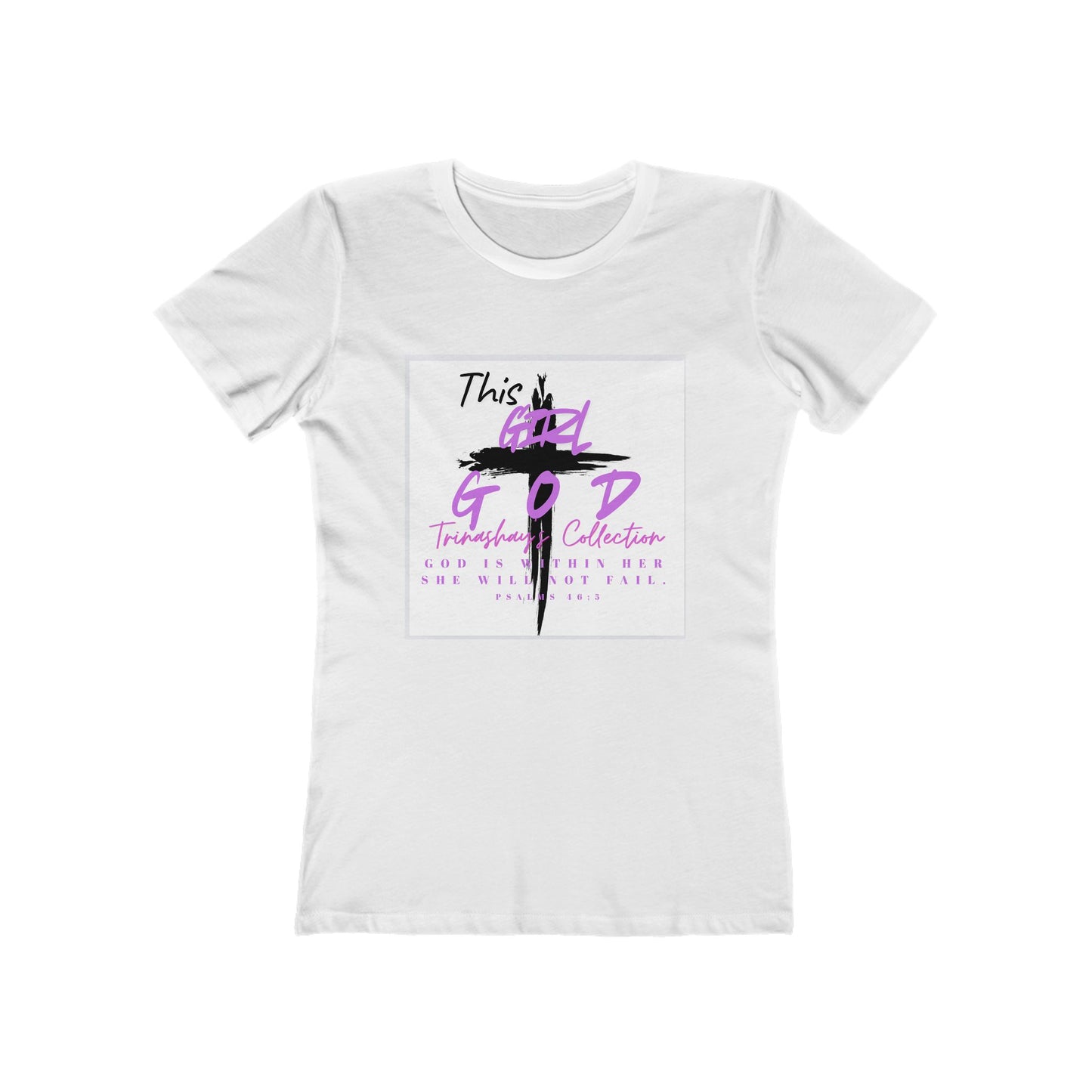 Christian Faith Tee — “This Is My God” Inspirational Women’s Boyfriend T‑Shirt