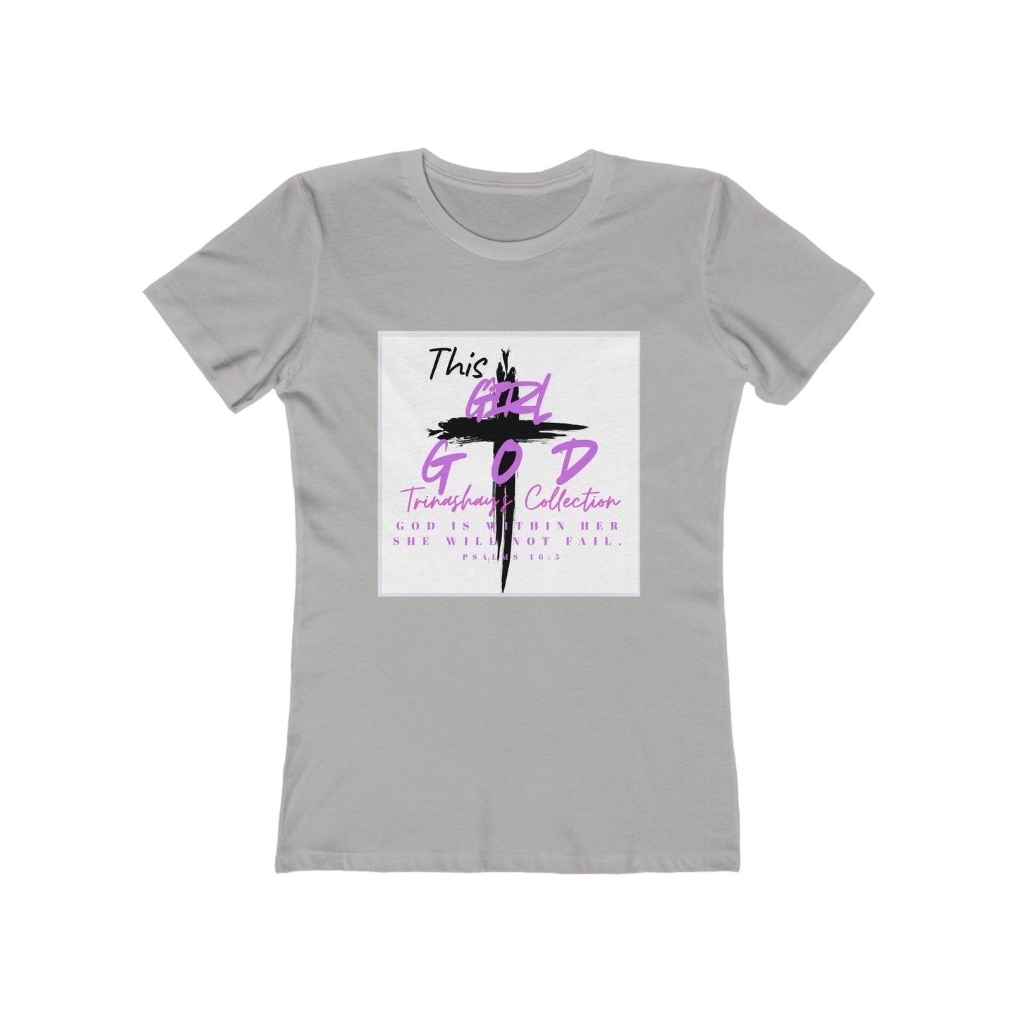 Christian Faith Tee — “This Is My God” Inspirational Women’s Boyfriend T‑Shirt