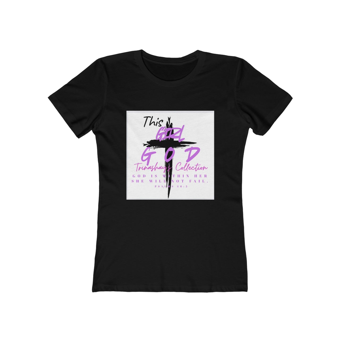 Christian Faith Tee — “This Is My God” Inspirational Women’s Boyfriend T‑Shirt
