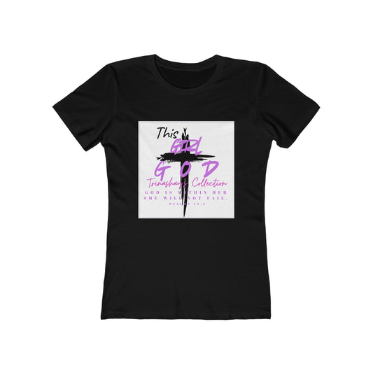 Christian Faith Tee — “This Is My God” Inspirational Women’s Boyfriend T‑Shirt
