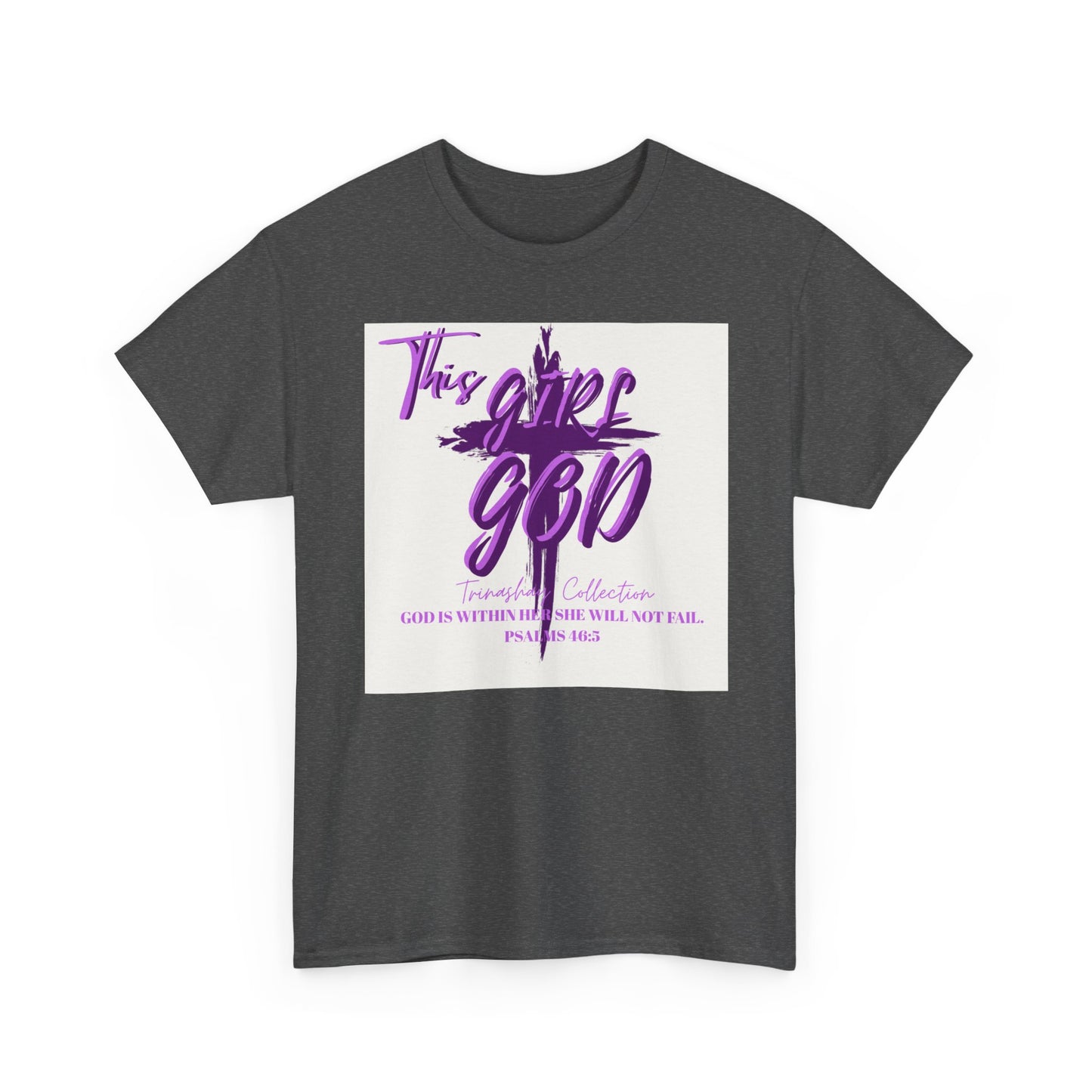 Copy of Copy of Faith-Inspired Unisex Heavy Cotton Tee - God is Good Design