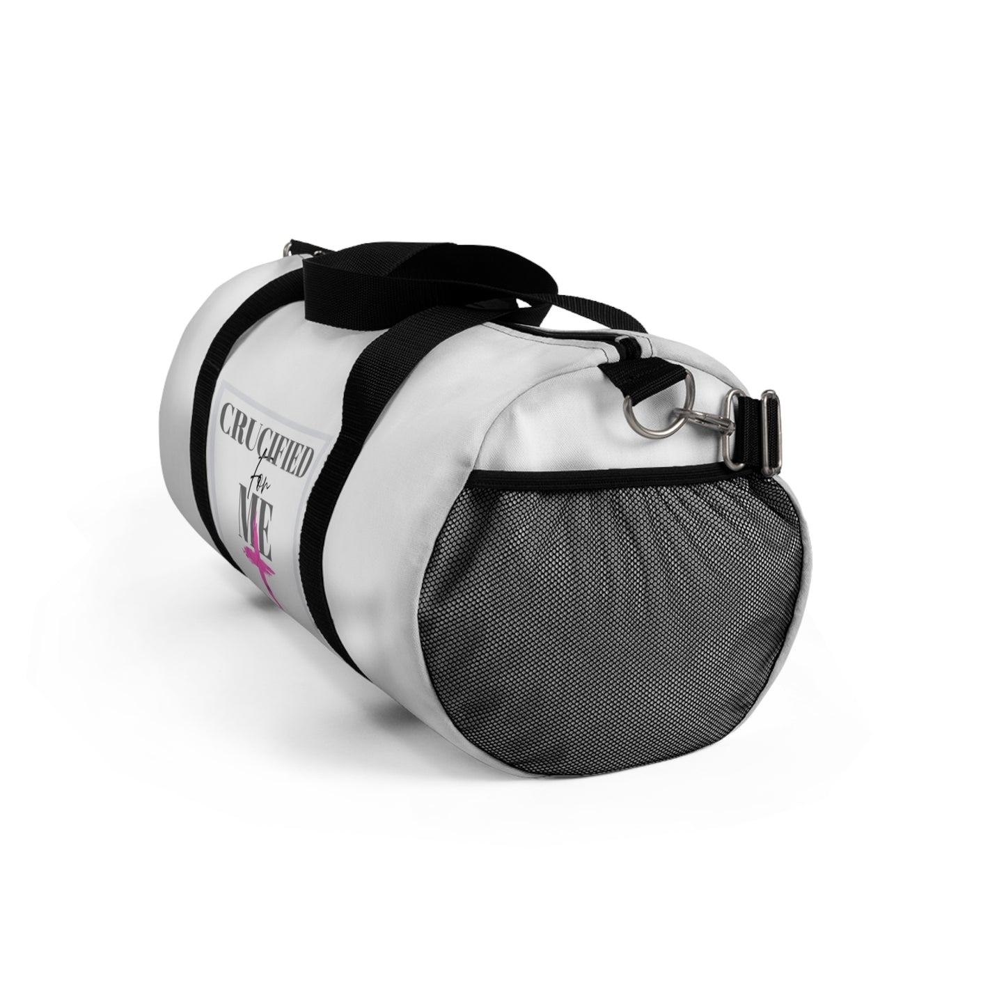 Crucified for Me Duffel Bag - Stylish Gym & Travel Bag for Faith-Inspired Individuals