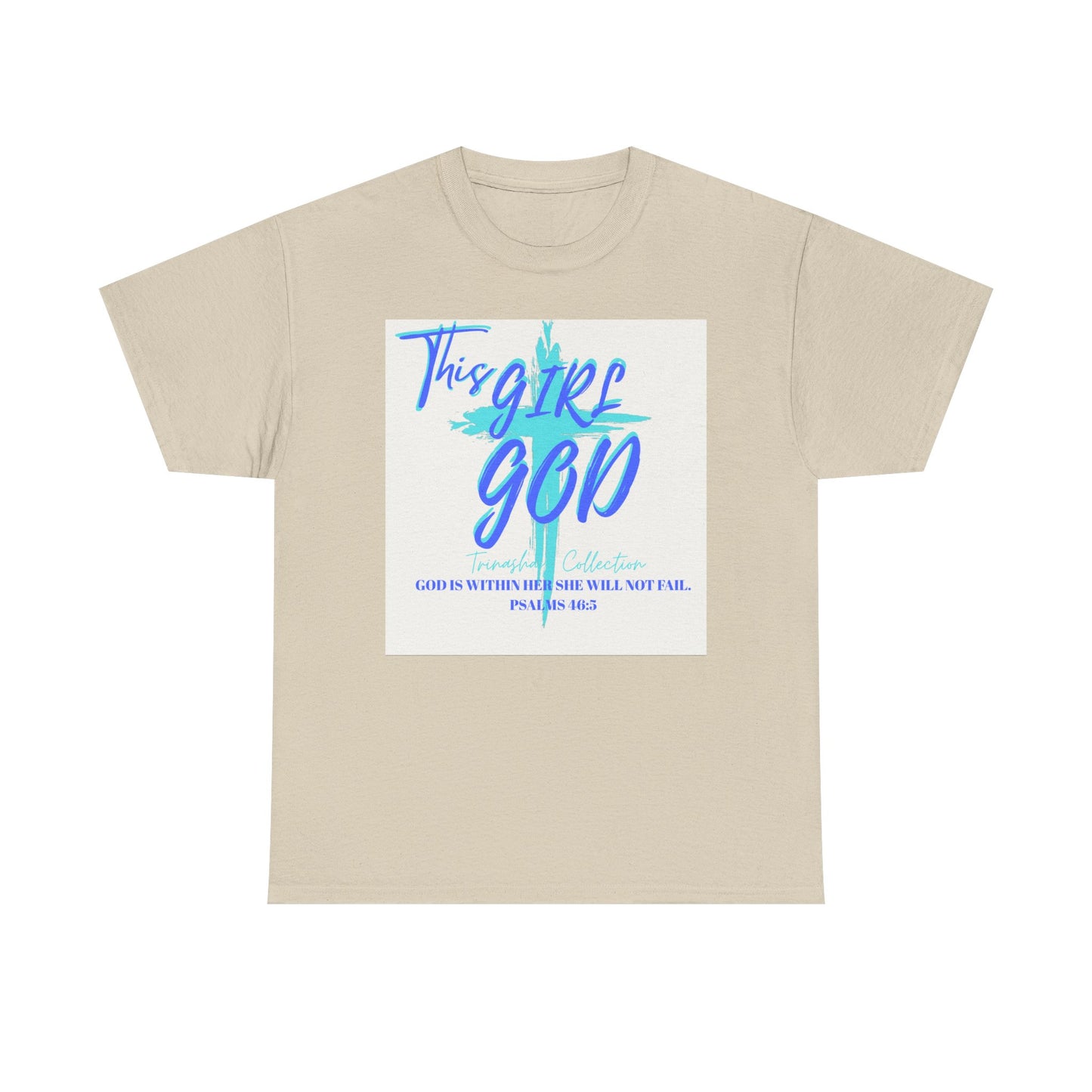 Copy of Faith-Inspired Unisex Heavy Cotton Tee - God is Good Design