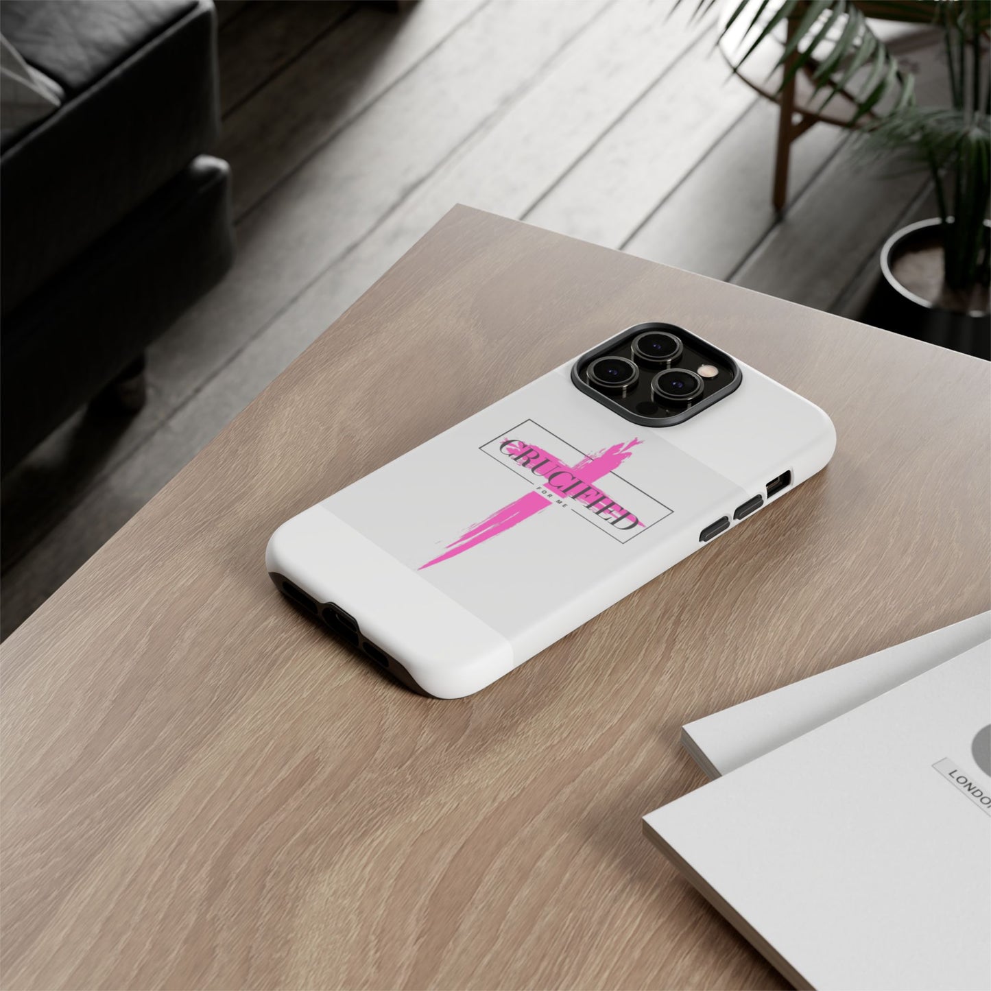 Crucified Tough Phone Case