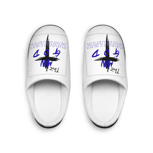 Trendy Men's Indoor Slippers with Inspirational Design