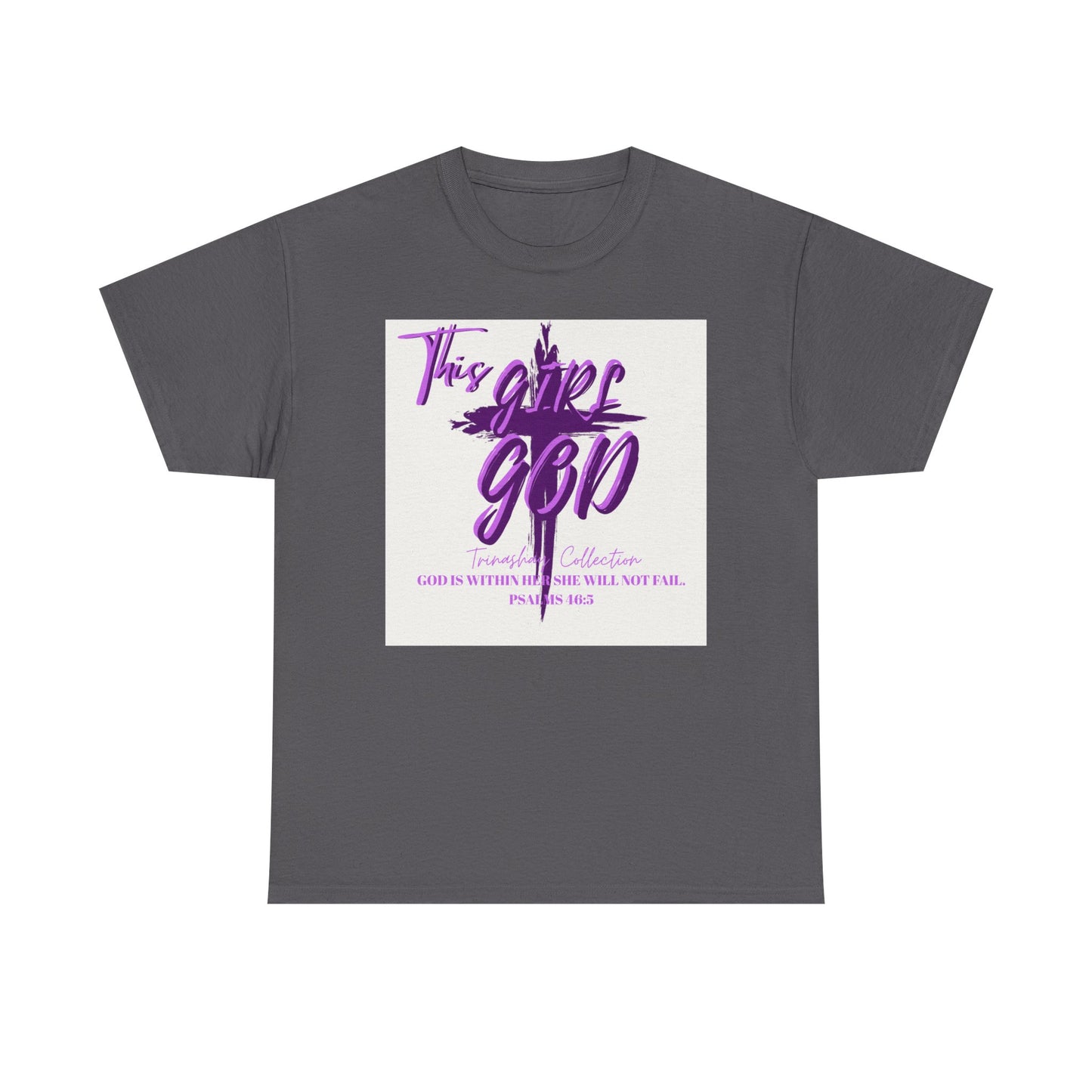 Copy of Copy of Faith-Inspired Unisex Heavy Cotton Tee - God is Good Design