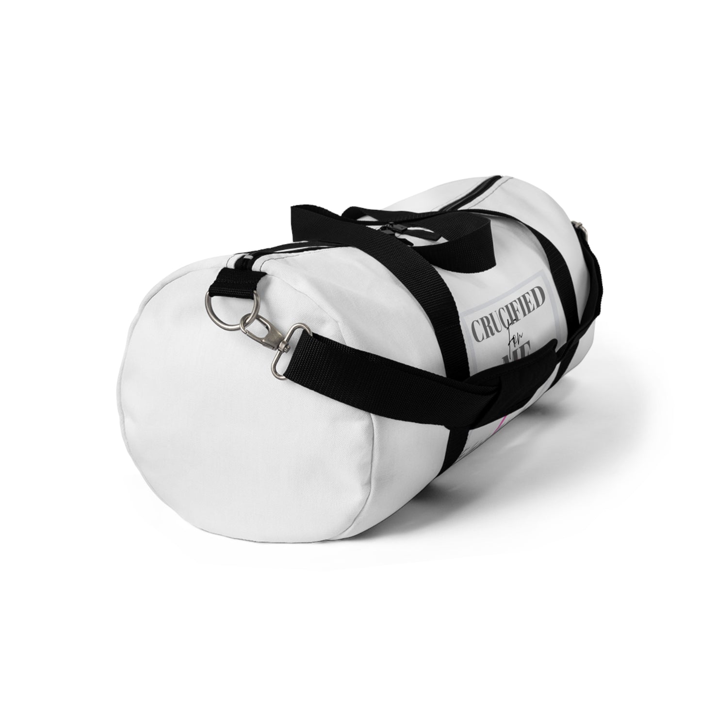 Crucified for Me Duffel Bag - Stylish Gym & Travel Bag for Faith-Inspired Individuals