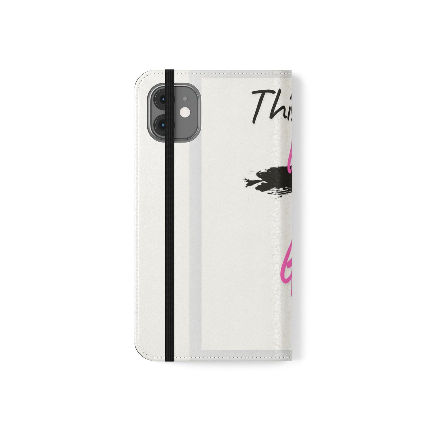 This Girl God Flip Case - Stylish Phone Wallet for Trendy Women