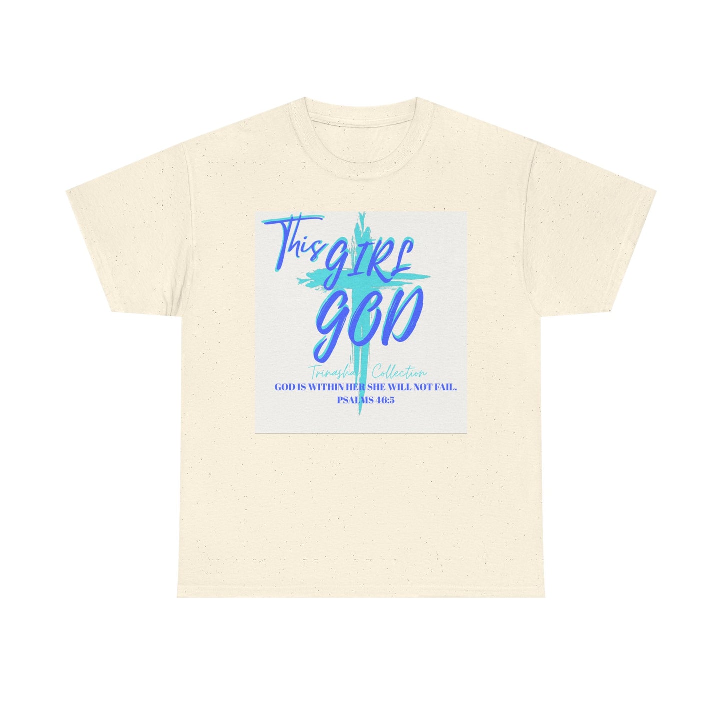 Copy of Faith-Inspired Unisex Heavy Cotton Tee - God is Good Design