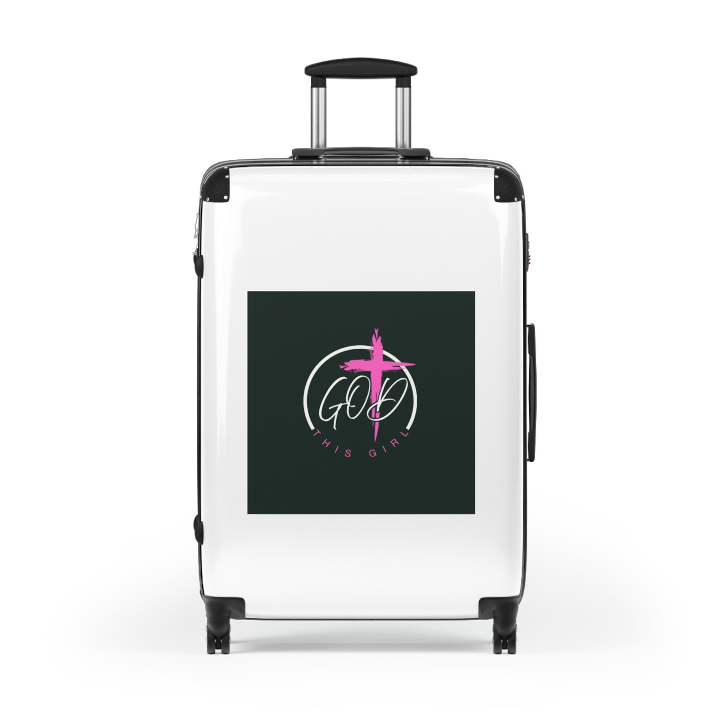 Stylish Travel Suitcase with Inspirational Design