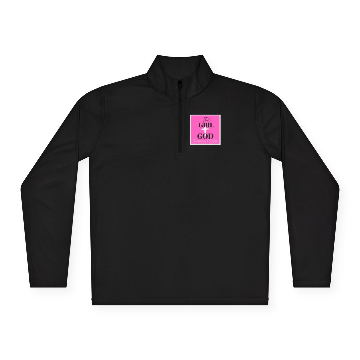 Girl God Unisex Quarter-Zip Pullover - Stylish & Comfortable