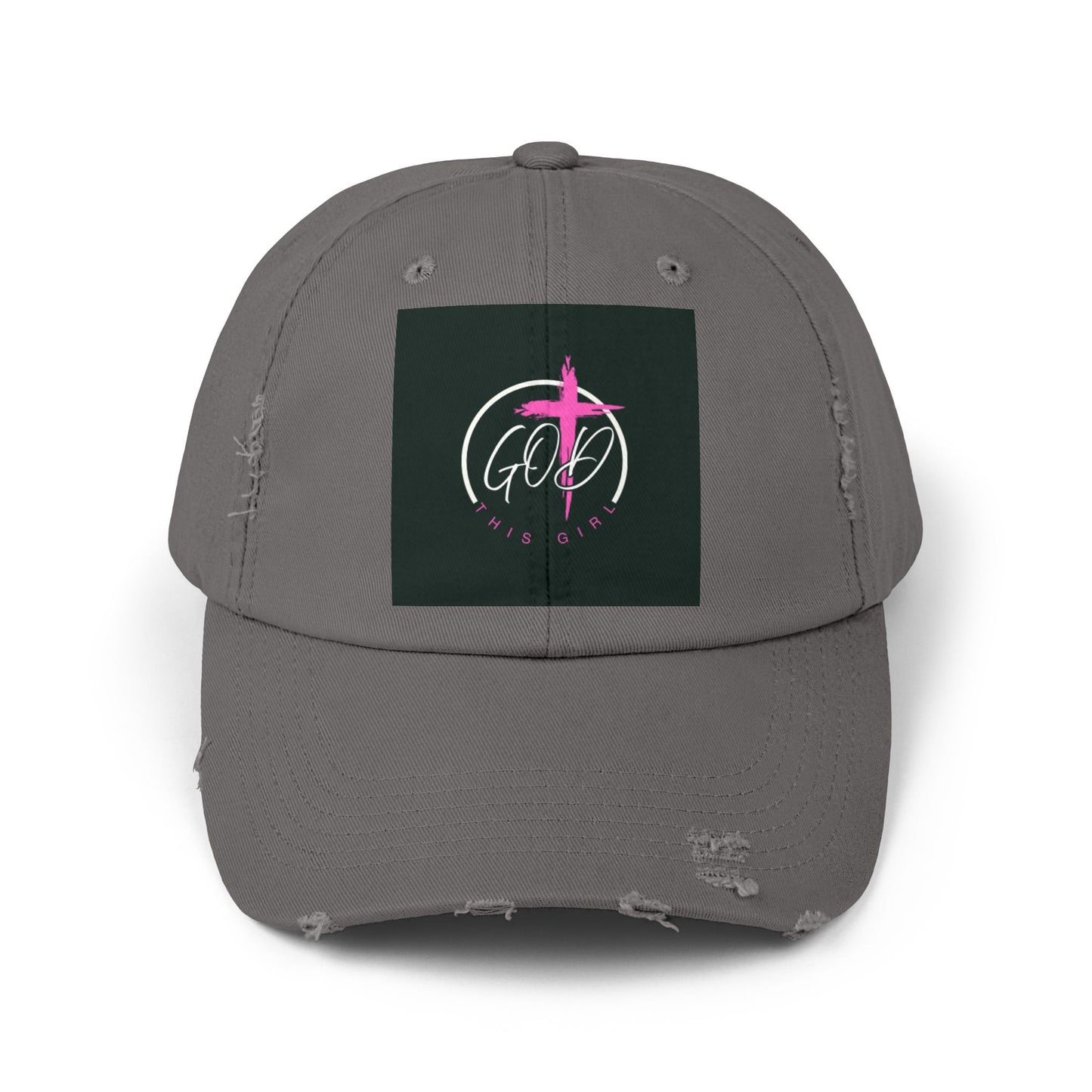 Faith-Inspired Distressed Unisex Cap