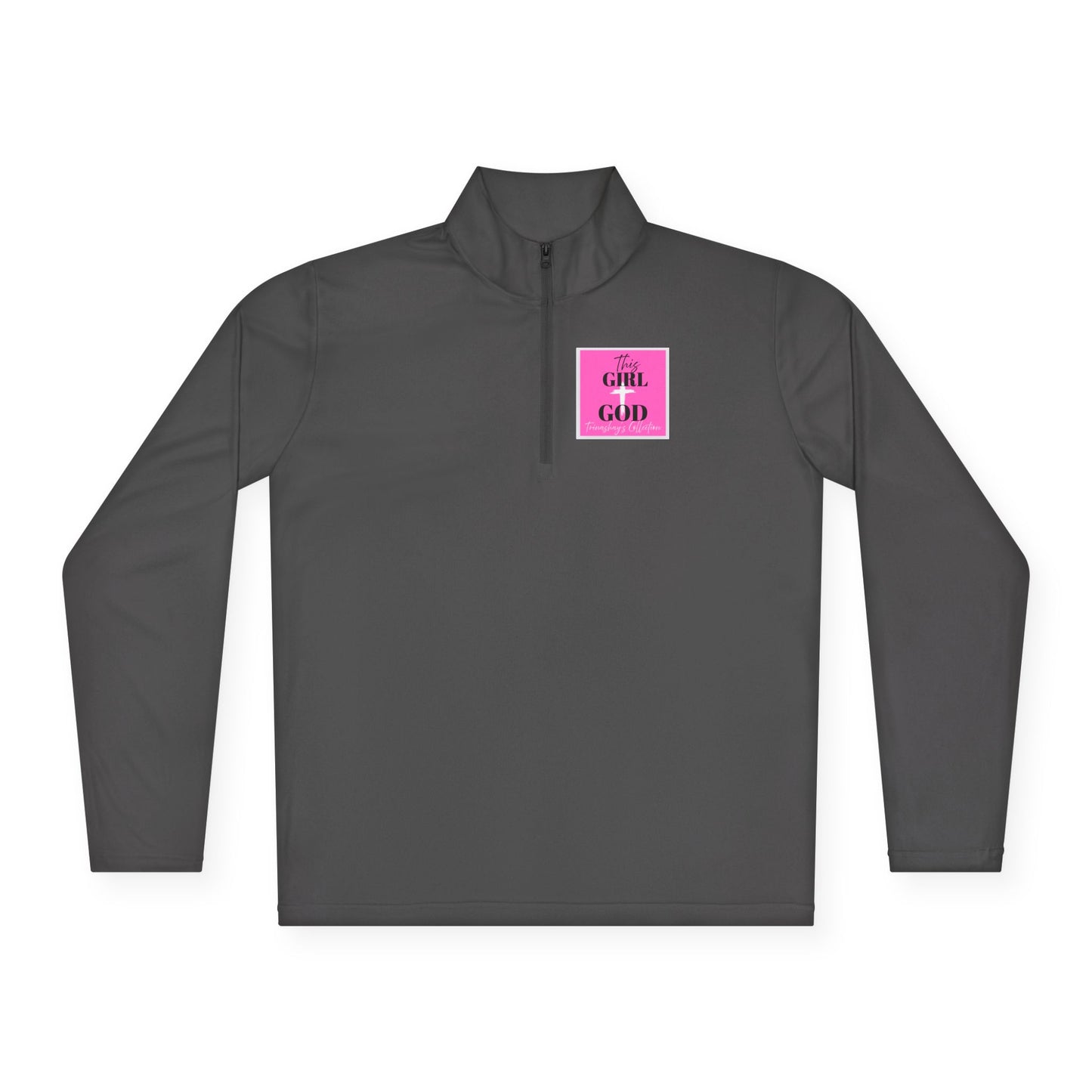 Girl God Unisex Quarter-Zip Pullover - Stylish & Comfortable