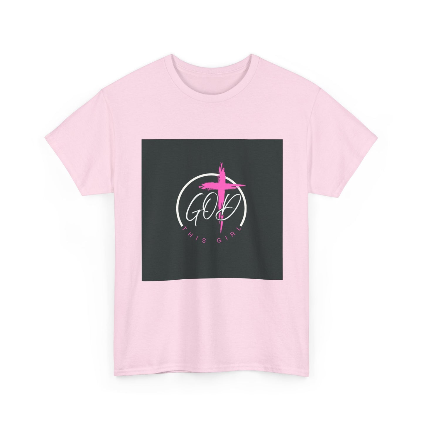 Faith-Inspired Unisex Heavy Cotton Tee - God is Good Design