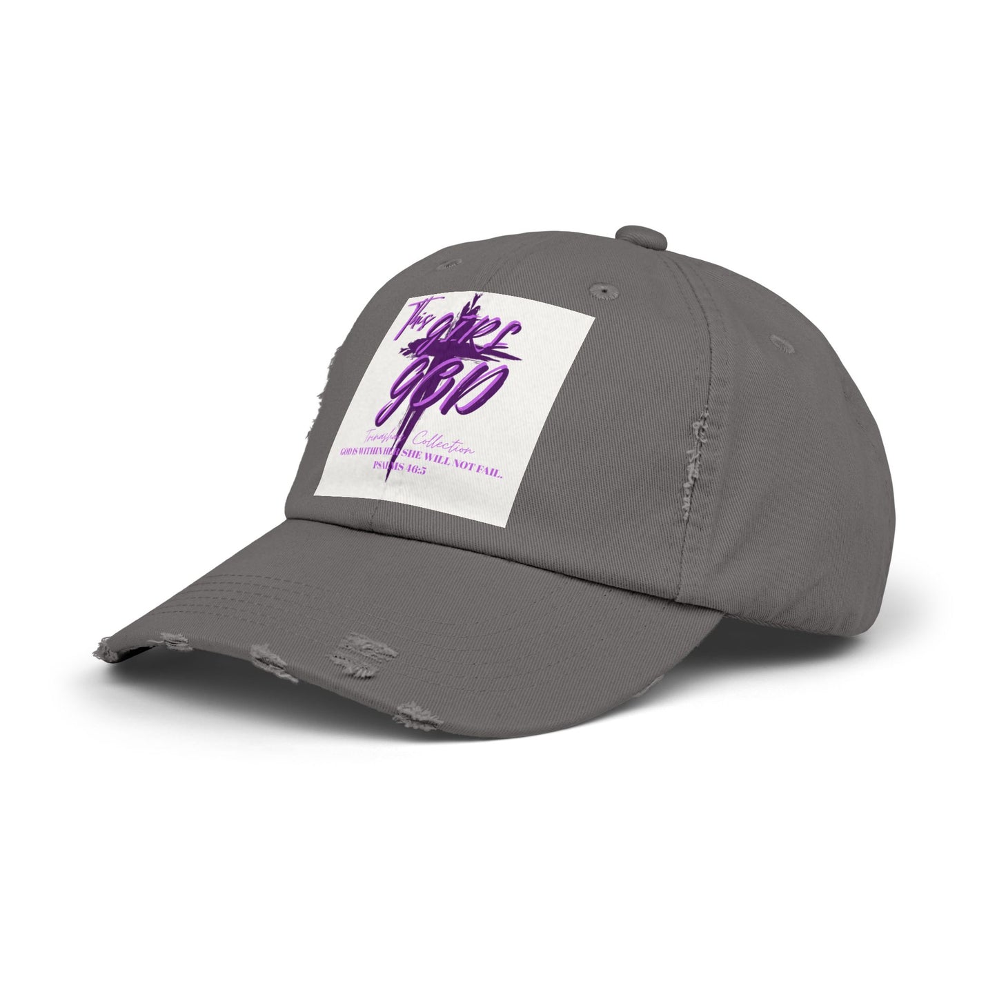 Copy of Copy of Faith-Inspired Distressed Unisex Cap
