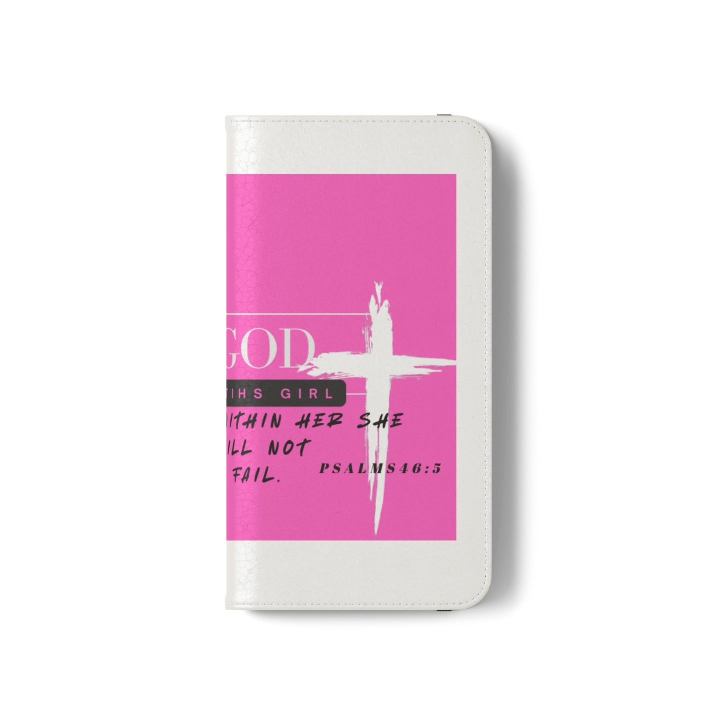 Faith-Inspired Flip Case - "God is Within Her" Psalm 46:5