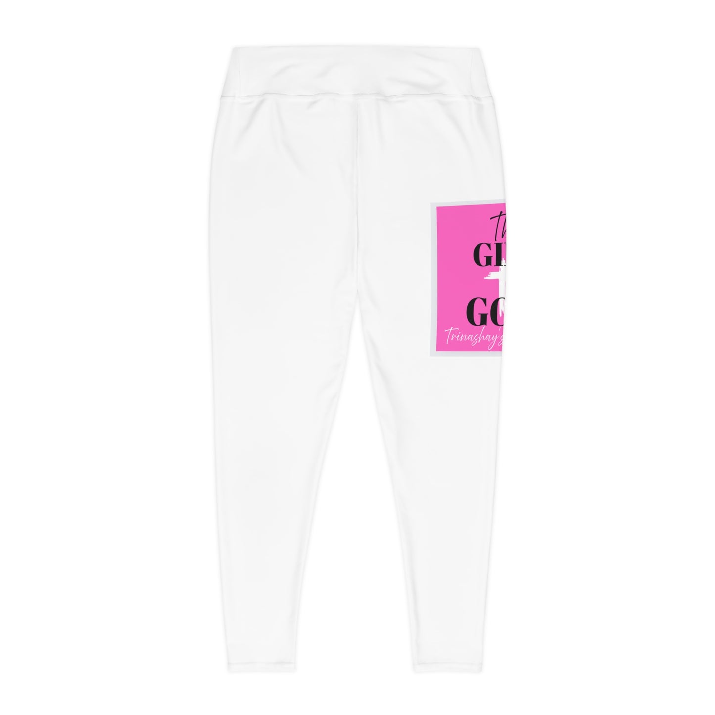 Plus Size Motivational Leggings for Confident Style
