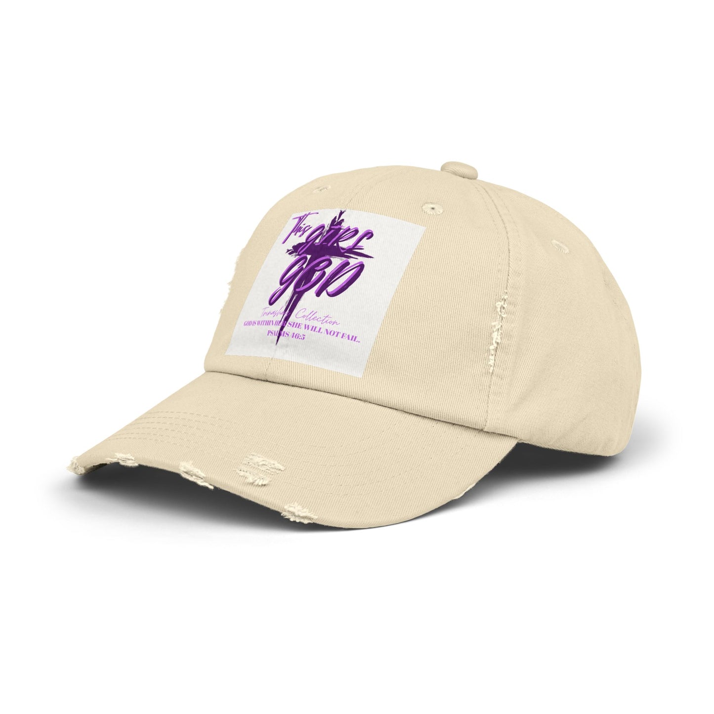 Copy of Copy of Faith-Inspired Distressed Unisex Cap