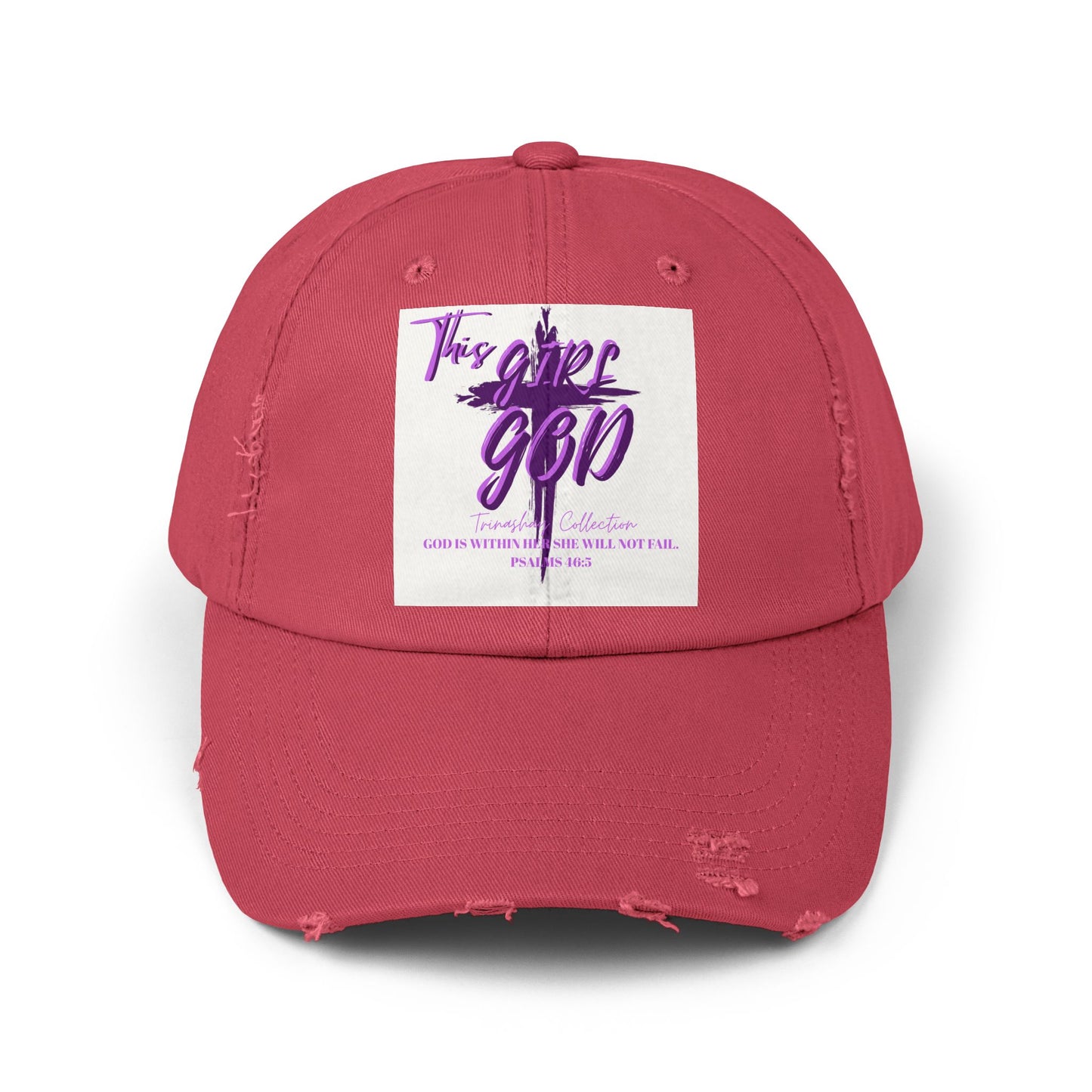 Copy of Copy of Faith-Inspired Distressed Unisex Cap