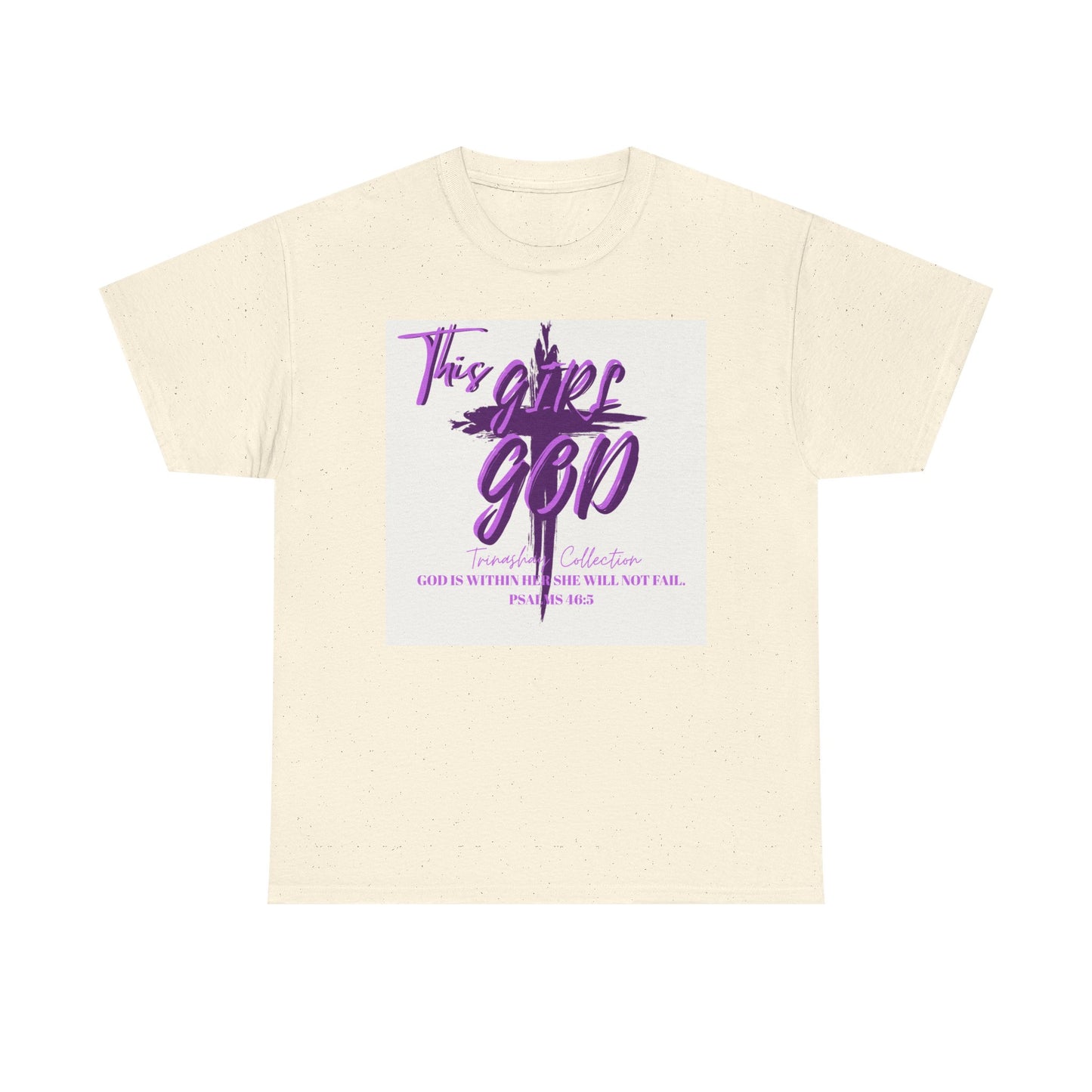 Copy of Copy of Faith-Inspired Unisex Heavy Cotton Tee - God is Good Design