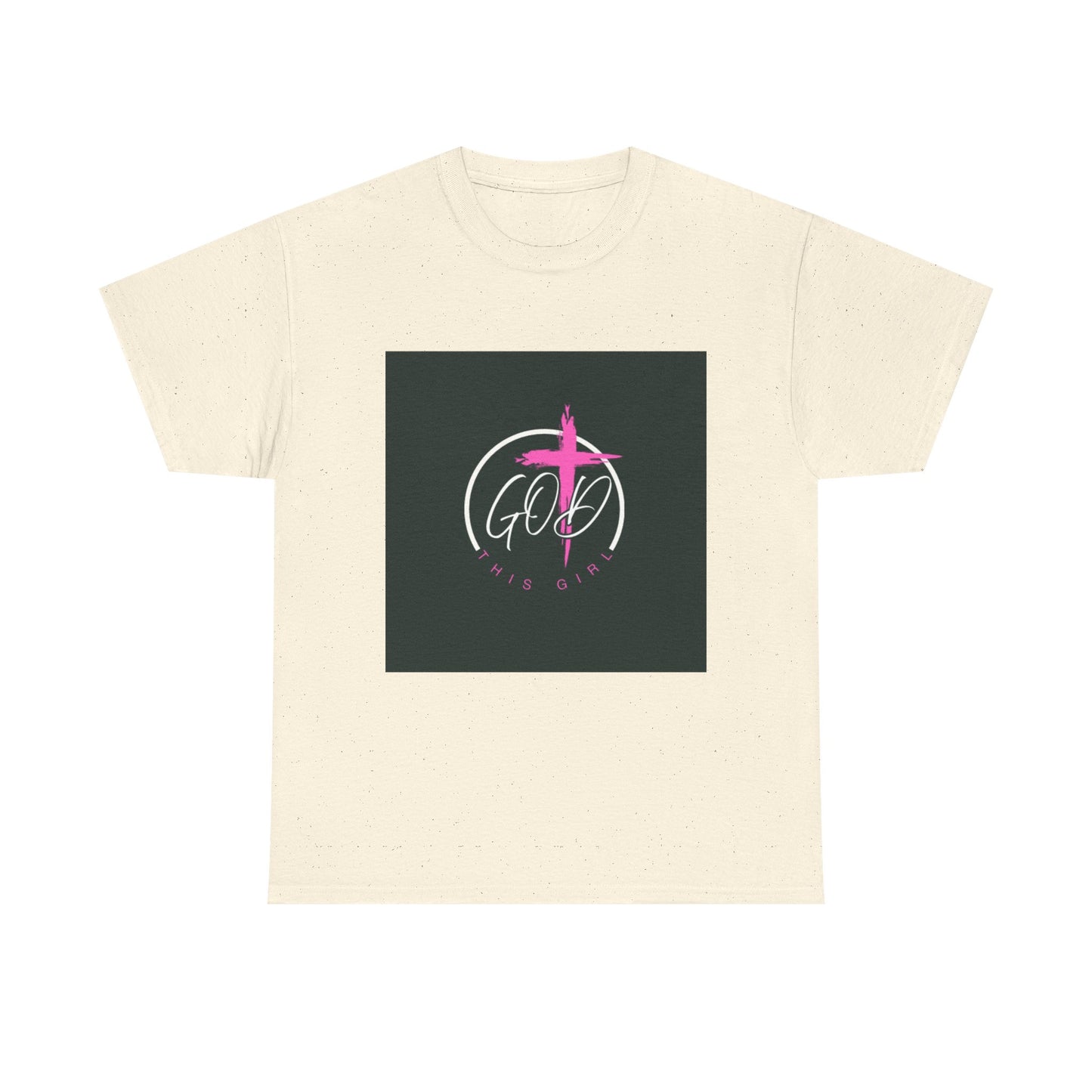 Faith-Inspired Unisex Heavy Cotton Tee - God is Good Design