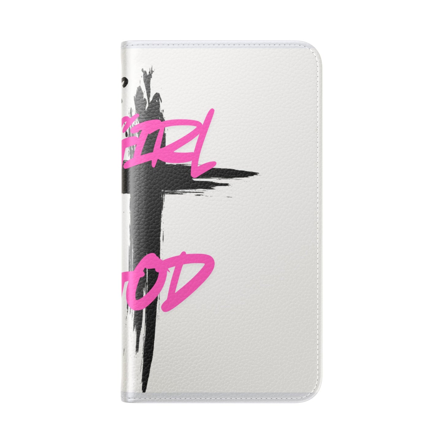 This Girl God Flip Case - Stylish Phone Wallet for Trendy Women