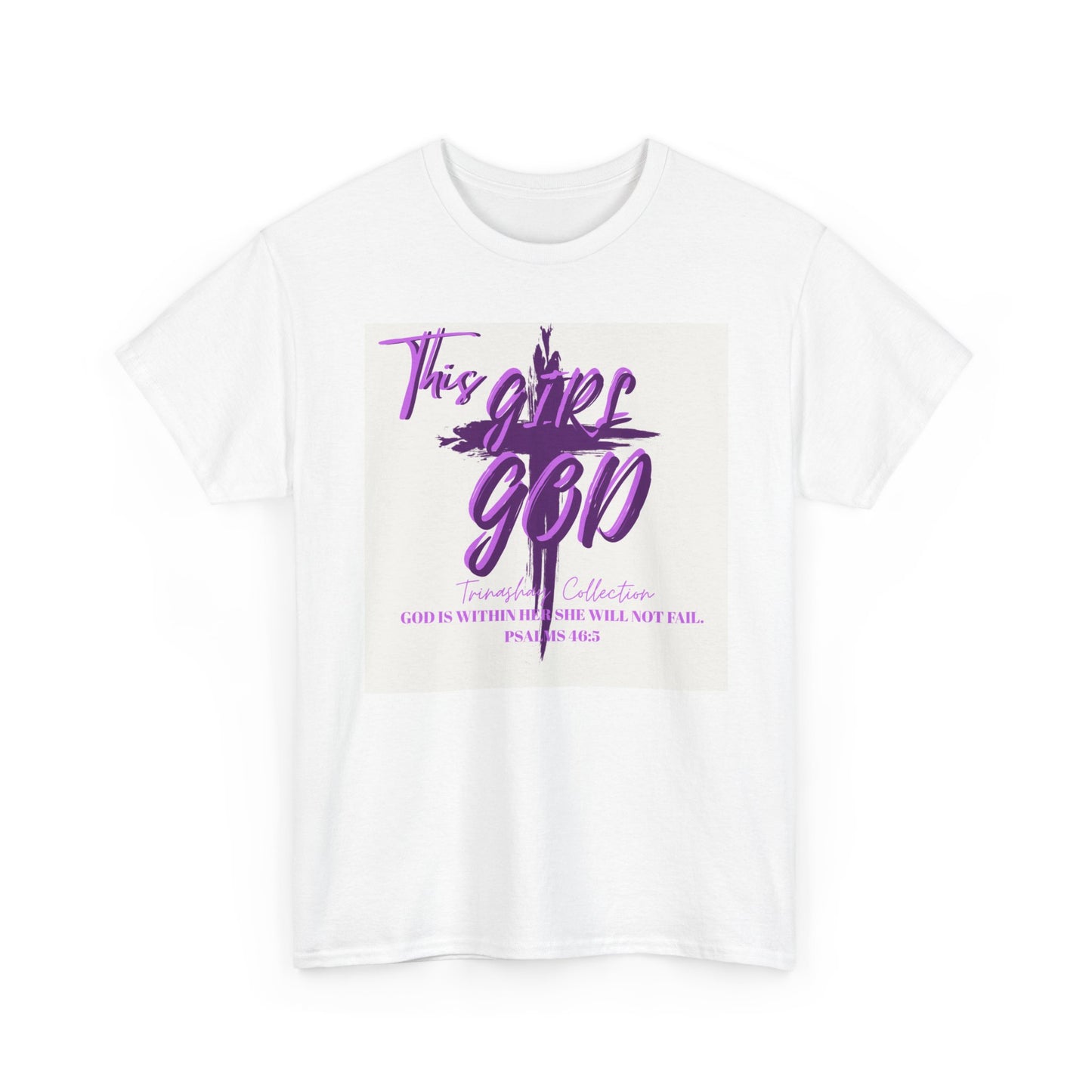 Copy of Copy of Faith-Inspired Unisex Heavy Cotton Tee - God is Good Design