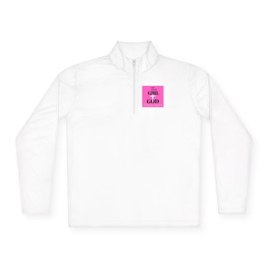 Girl God Unisex Quarter-Zip Pullover - Stylish & Comfortable