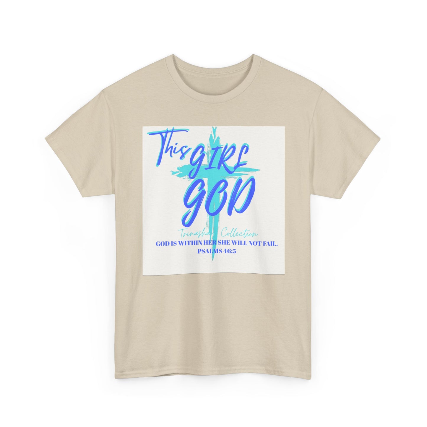 Copy of Faith-Inspired Unisex Heavy Cotton Tee - God is Good Design