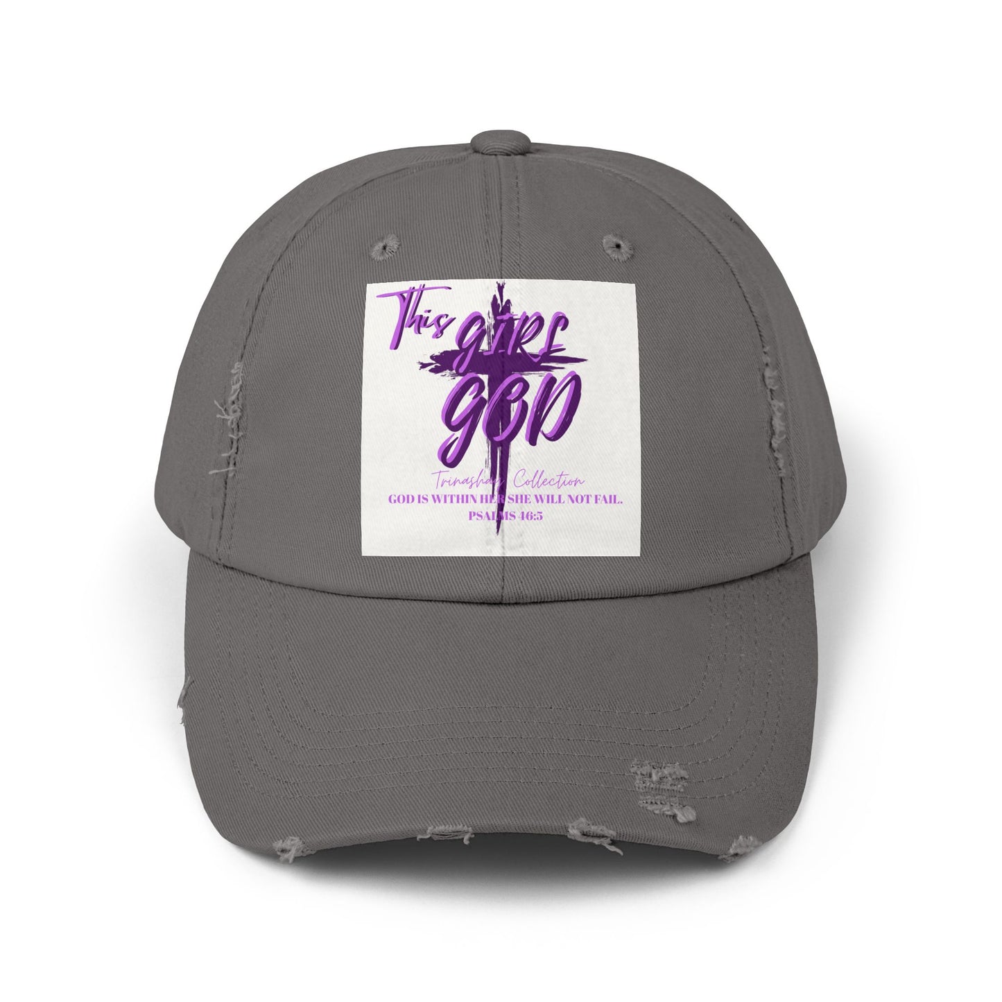 Copy of Copy of Faith-Inspired Distressed Unisex Cap