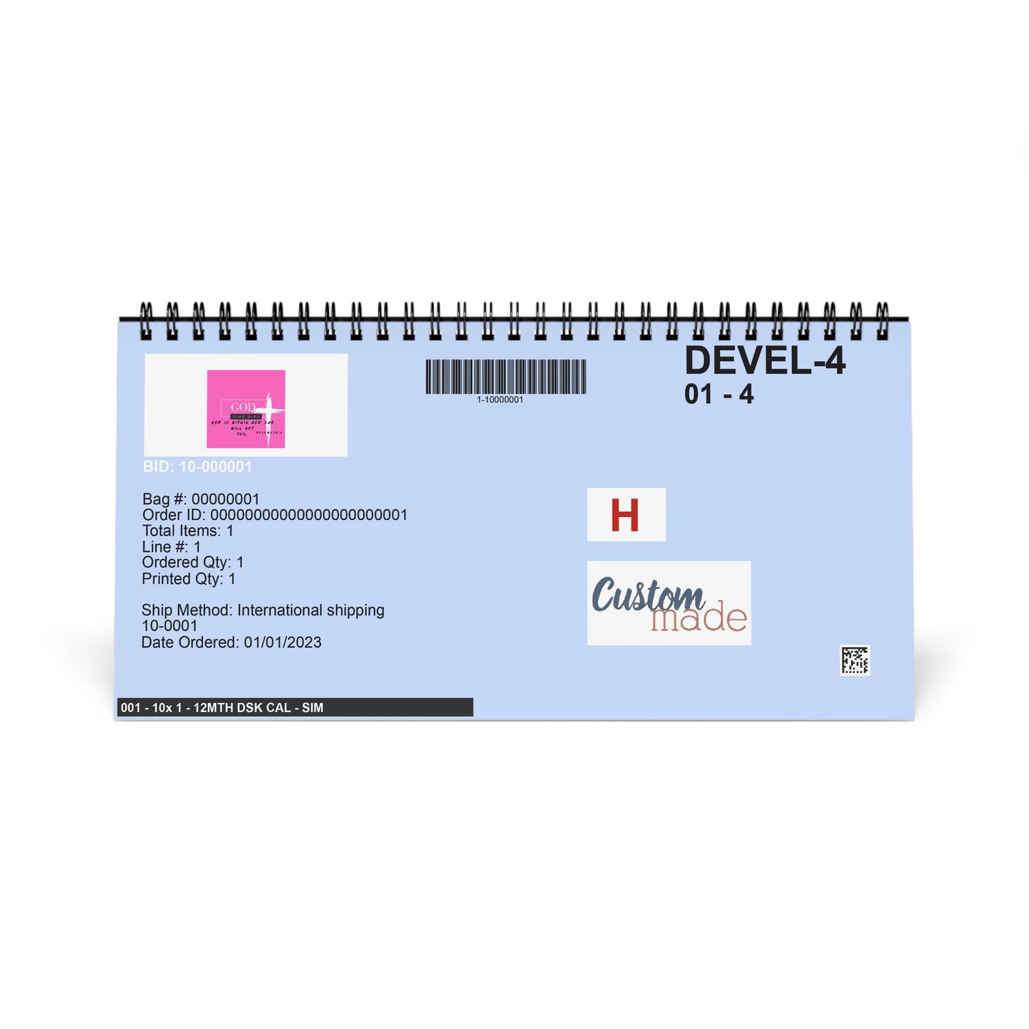 Inspirational Desktop Calendar 2026 - Motivational Quotes for Daily Positivity