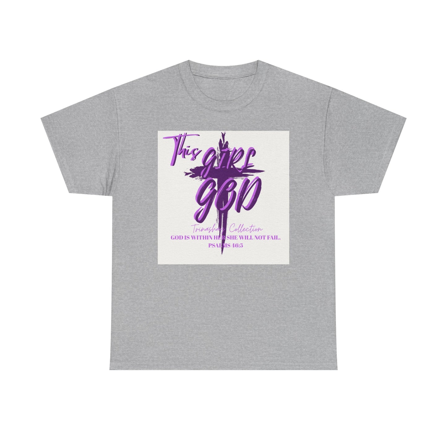 Copy of Copy of Faith-Inspired Unisex Heavy Cotton Tee - God is Good Design