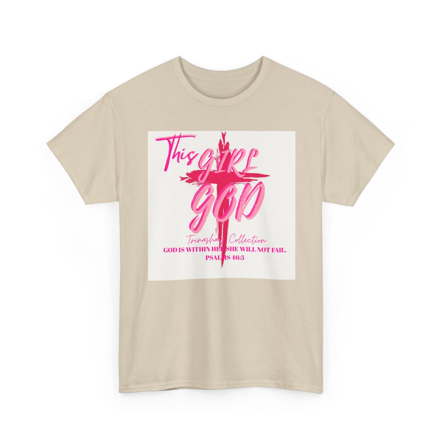 Copy of Faith-Inspired Unisex Heavy Cotton Tee - God is Good Design