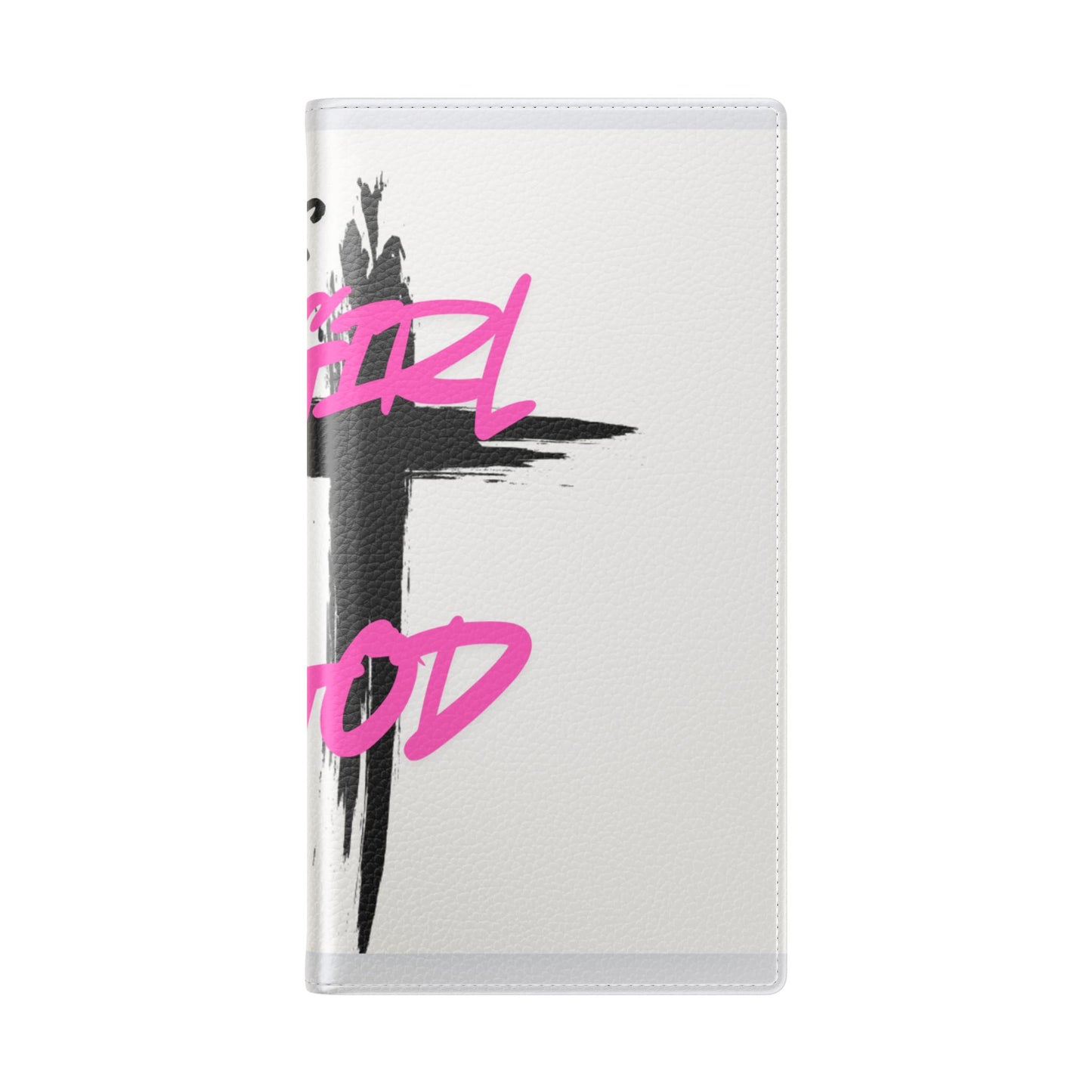 This Girl God Flip Case - Stylish Phone Wallet for Trendy Women