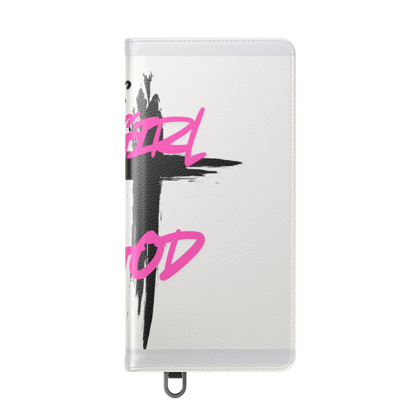 This Girl God Flip Case - Stylish Phone Wallet for Trendy Women