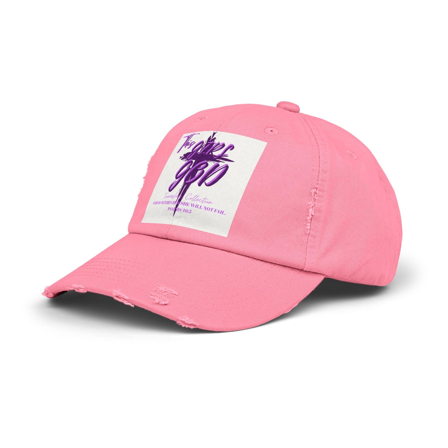Copy of Copy of Faith-Inspired Distressed Unisex Cap