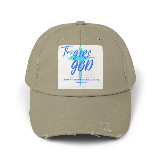 Copy of Faith-Inspired Distressed Unisex Cap