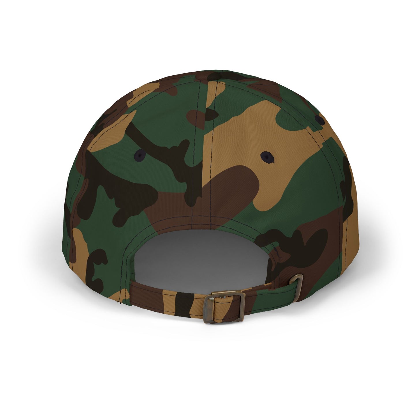Green Cross Palm Dad Cap – Minimalist Tropical Baseball Hat