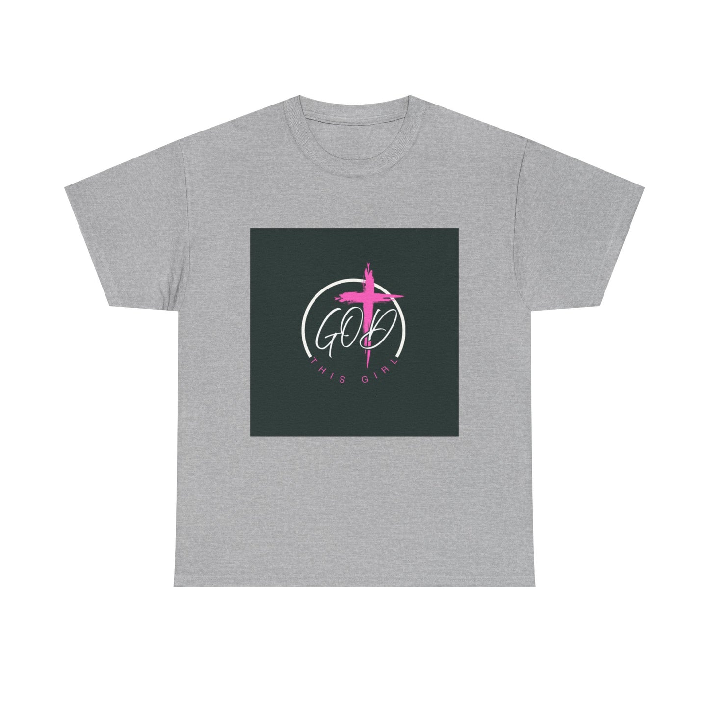 Faith-Inspired Unisex Heavy Cotton Tee - God is Good Design