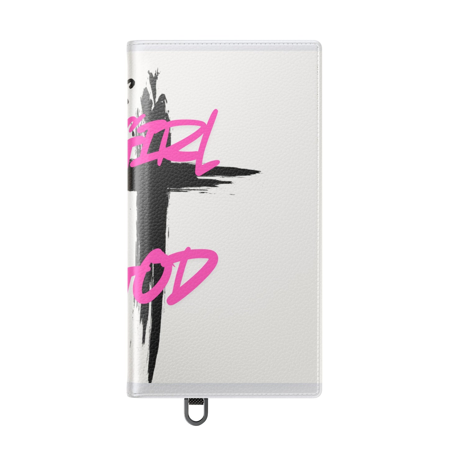 This Girl God Flip Case - Stylish Phone Wallet for Trendy Women