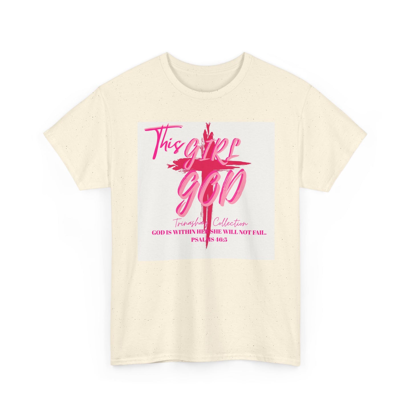 Copy of Faith-Inspired Unisex Heavy Cotton Tee - God is Good Design