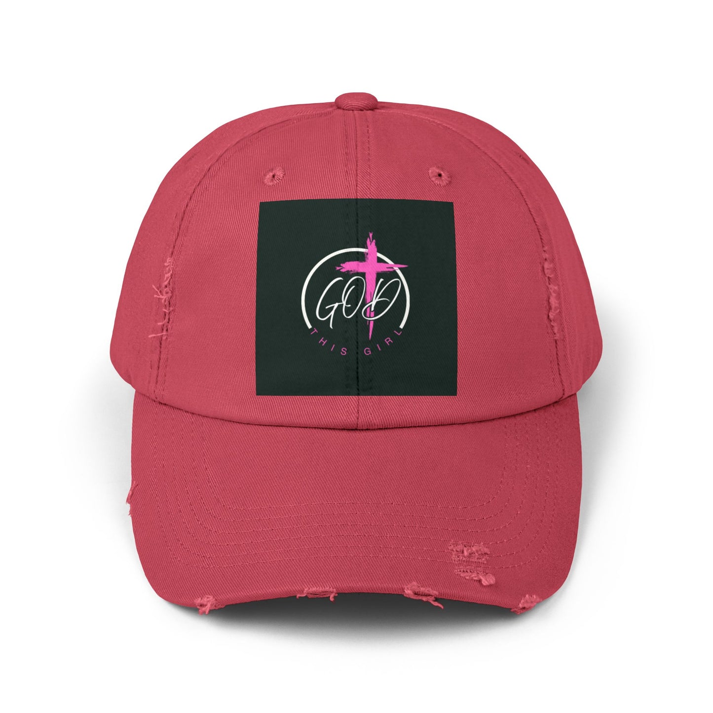 Faith-Inspired Distressed Unisex Cap