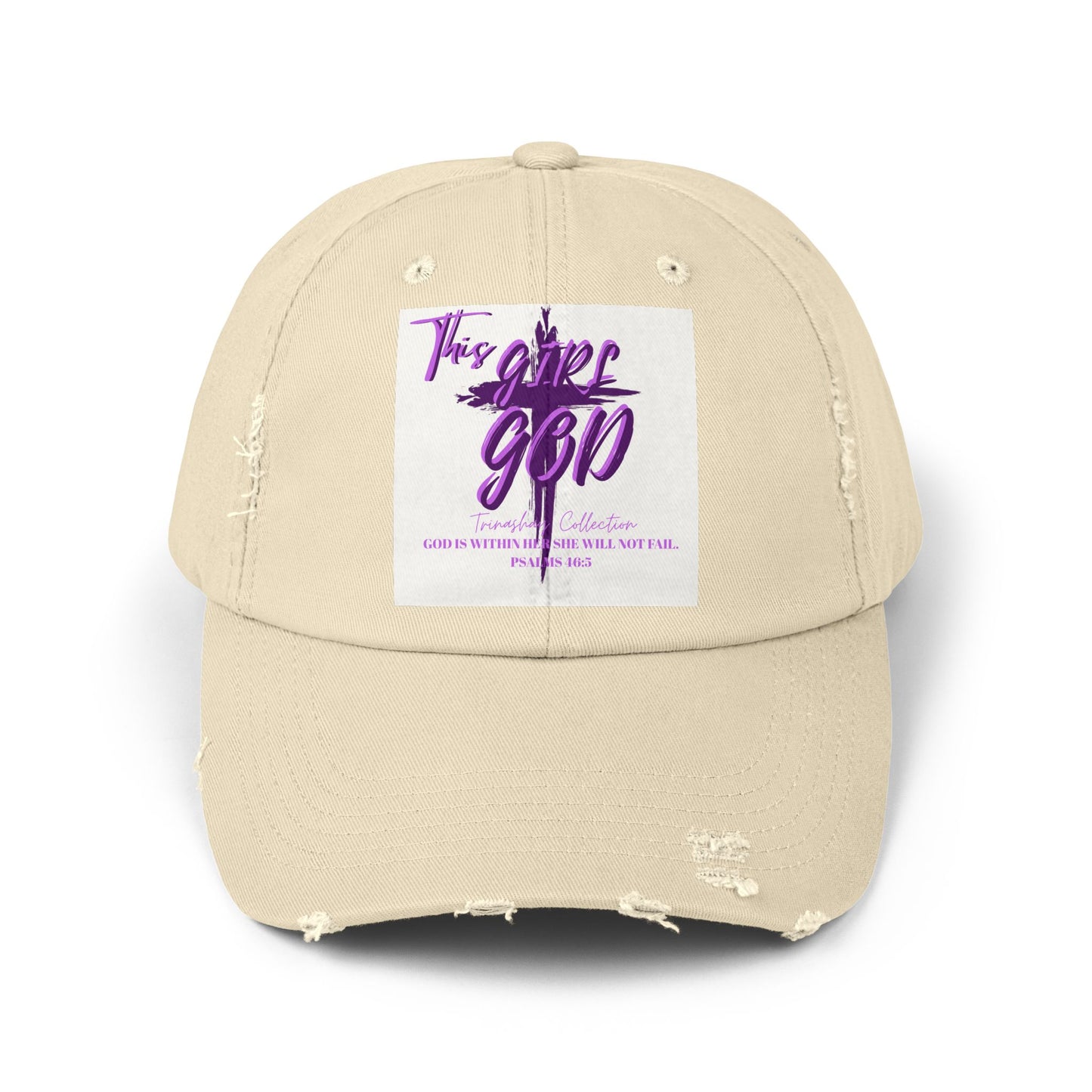 Copy of Copy of Faith-Inspired Distressed Unisex Cap