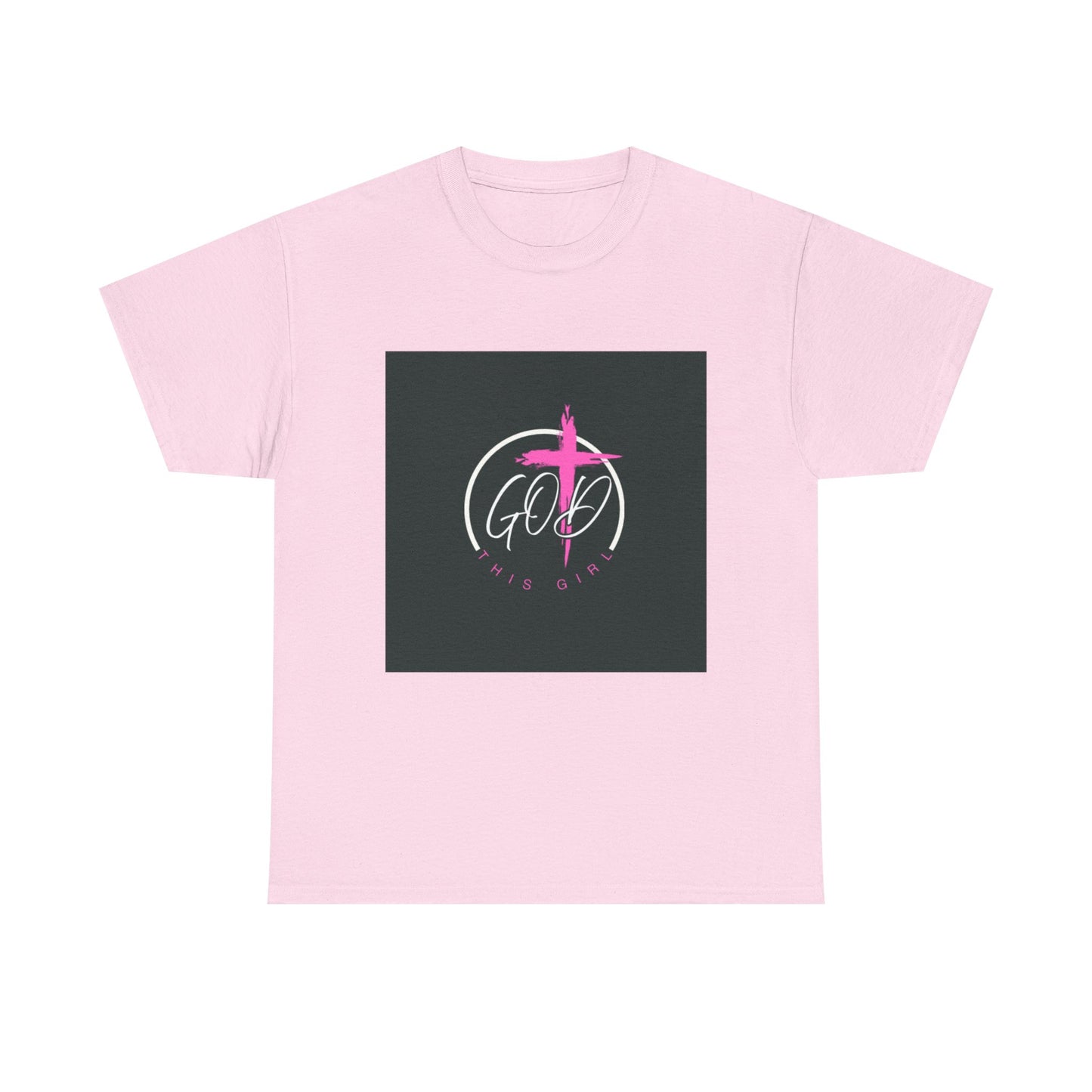 Faith-Inspired Unisex Heavy Cotton Tee - God is Good Design