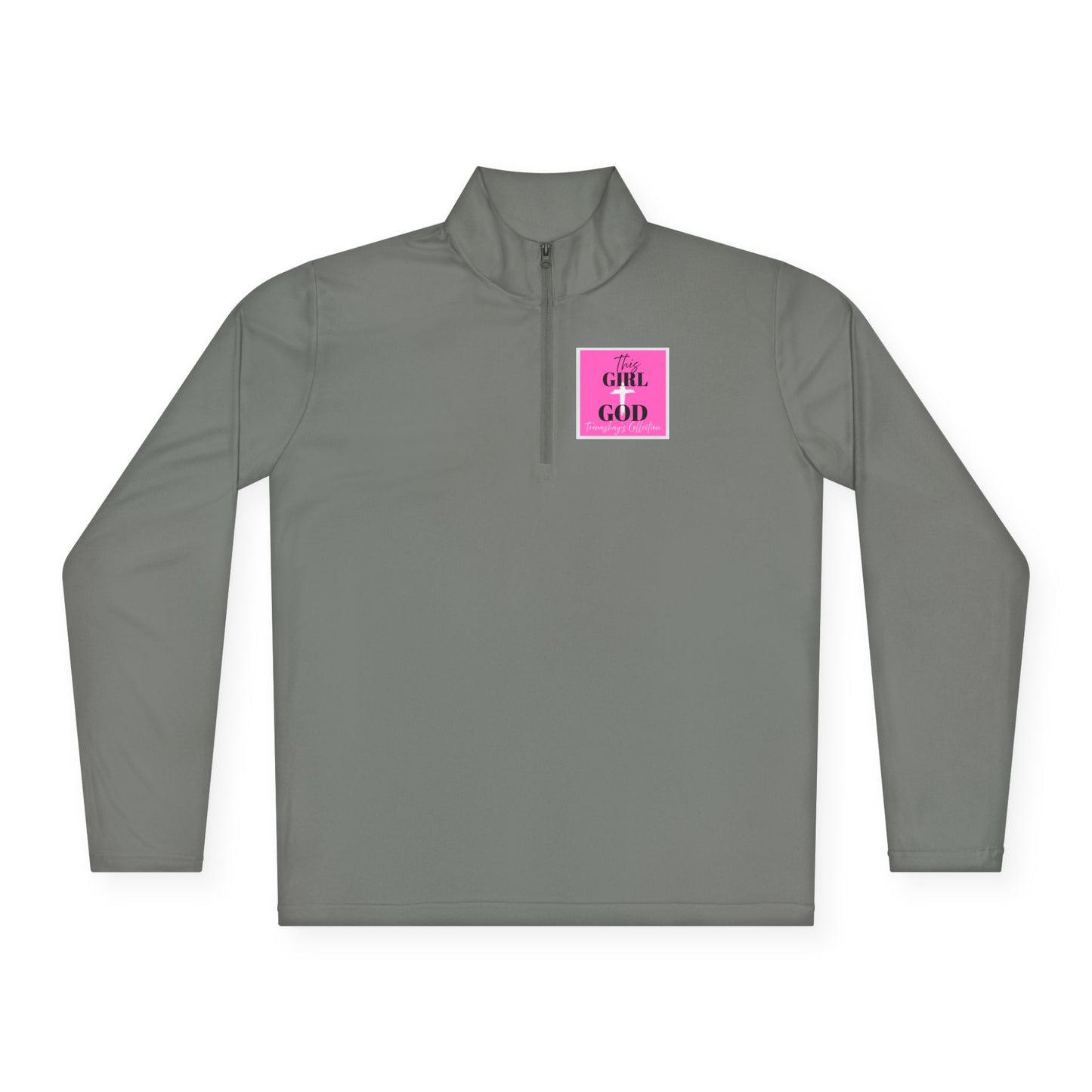 Girl God Unisex Quarter-Zip Pullover - Stylish & Comfortable